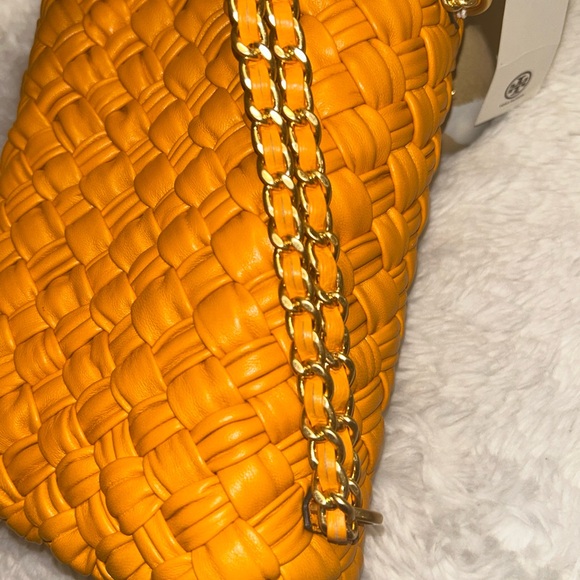 Tory‎ Burch Britten Woven Small Shoulder Bag - Picture 9 of 16